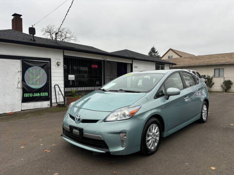 2014 Toyota Prius Plug-in Hybrid for sale at AUTO HUB in Salem OR