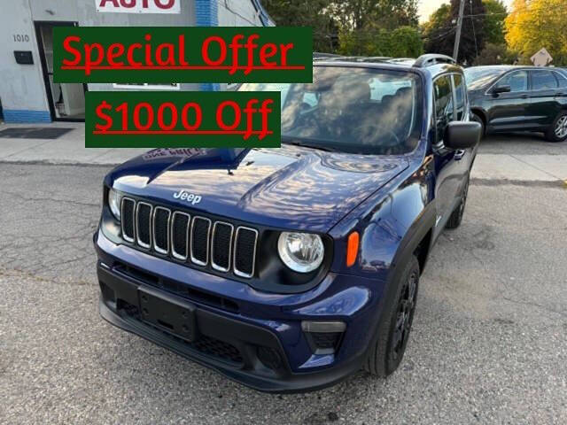 2019 Jeep Renegade for sale at ONE PRICE AUTO in Mount Clemens, MI