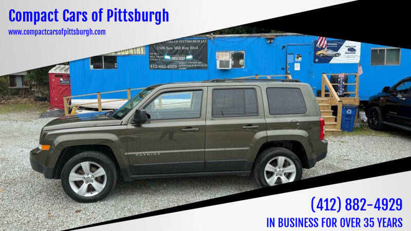 2016 Jeep Patriot for sale at Compact Cars of Pittsburgh in Pittsburgh PA