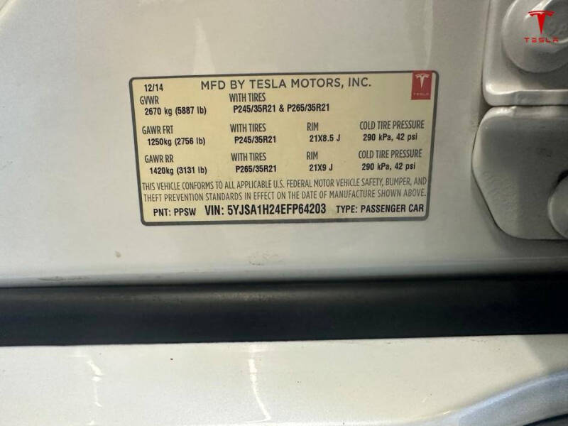 2014 Tesla Model S P85D