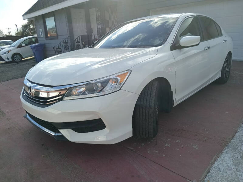 2016 Honda Accord for sale at ROYAL AUTO MART in Tampa FL