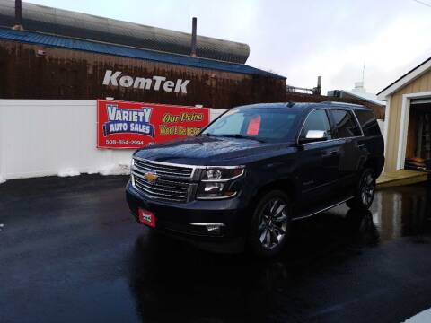2018 Chevrolet Tahoe for sale at Variety Auto Sales in Worcester MA
