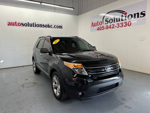 2013 Ford Explorer for sale at Auto Solutions in Warr Acres OK