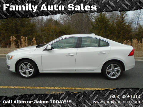 2015 Volvo S60 for sale at Family Auto Sales in Rock Hill SC