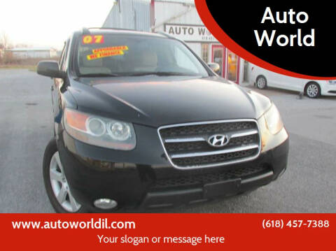 2007 Hyundai Santa Fe for sale at Auto World in Carbondale IL