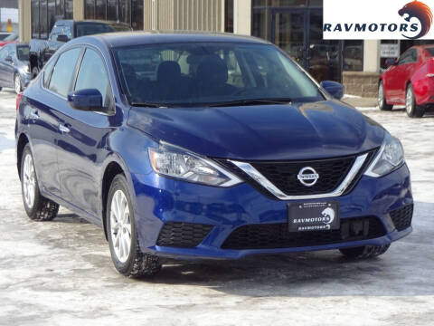 2018 Nissan Sentra for sale at RAVMOTORS - CRYSTAL in Crystal MN