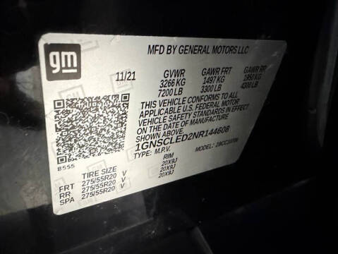 2022 Chevrolet Tahoe