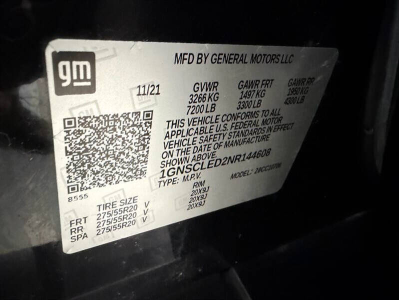 2022 Chevrolet Tahoe