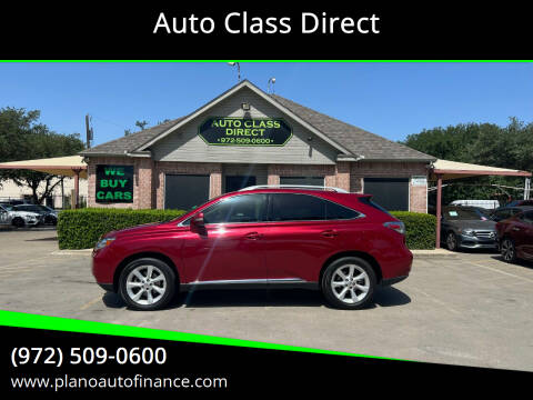2011 Lexus RX 350 for sale at Auto Class Direct in Plano TX