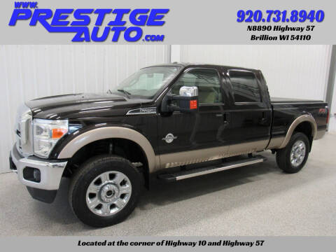 2014 Ford F-250 Super Duty for sale at Prestige Auto Sales Inc. in Brillion WI