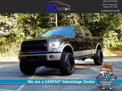 2013 Ford F-150 for sale at Zed Motors in Raleigh NC