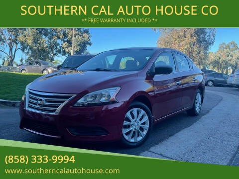 2013 Nissan Sentra for sale at SOUTHERN CAL AUTO HOUSE CO in San Diego CA