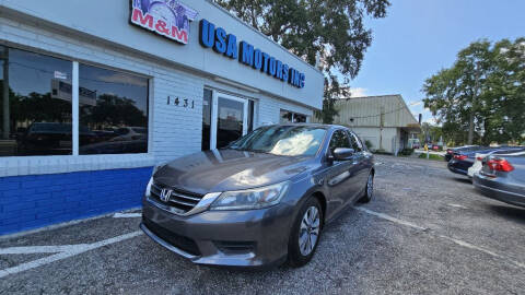 2013 Honda Accord for sale at M & M USA Motors INC in Kissimmee FL