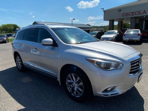2015 Infiniti QX60 for sale at Osceola Auto Sales and Service in Osceola WI