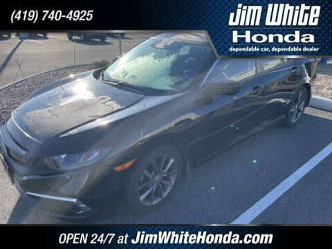2020 Honda Civic for sale at The Credit Miracle Network Team at Jim White Honda in Maumee OH