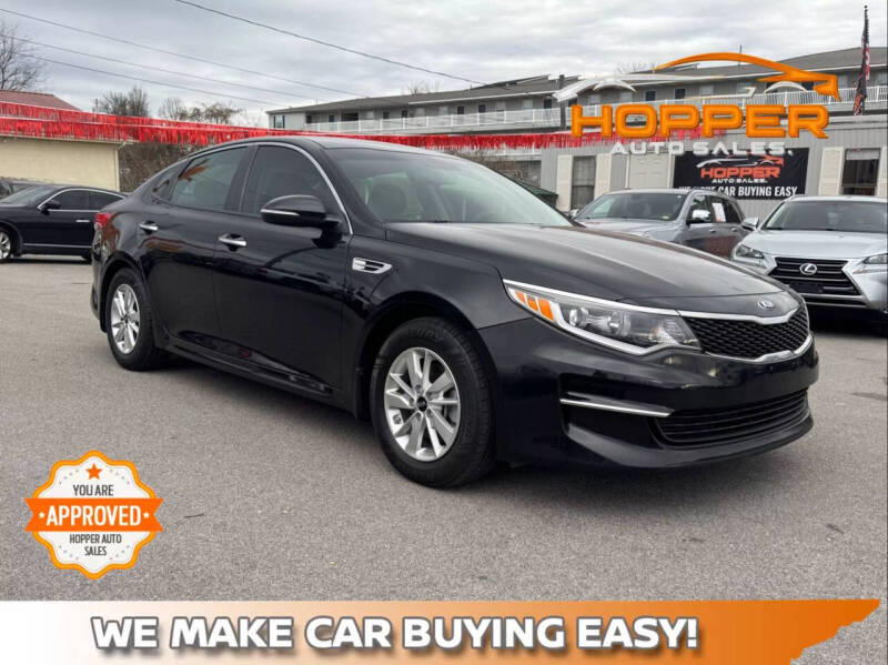 2016 Kia Optima for sale at HOPPER AUTO SALES in Knoxville TN