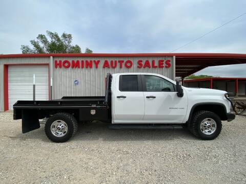 2020 Chevrolet Silverado 2500HD for sale at HOMINY AUTO SALES in Hominy OK