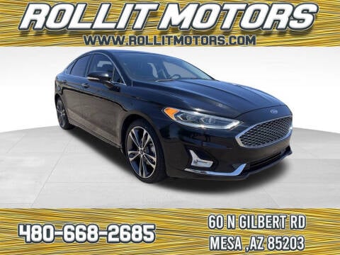 2019 Ford Fusion for sale at Rollit Motors in Mesa AZ
