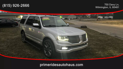 2017 Lincoln Navigator for sale at Prime Rides Autohaus in Wilmington IL