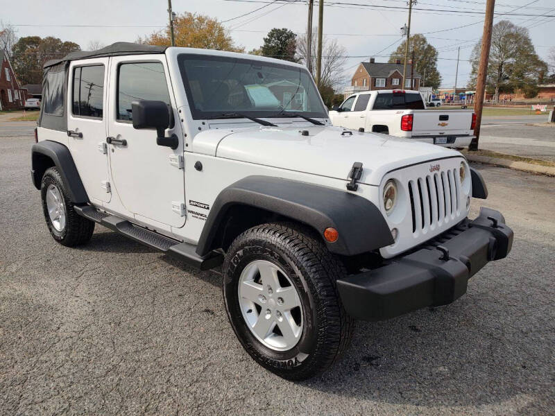 2014 Jeep Wrangler Unlimited for sale at Ideal Auto in Lexington NC