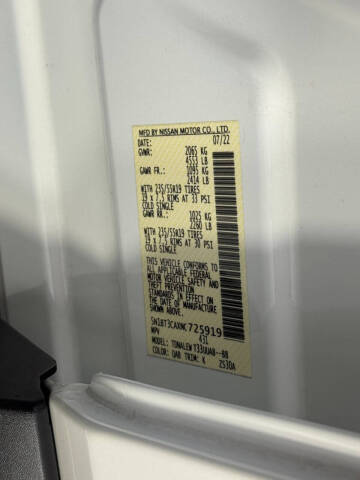 2022 Nissan Rogue SL