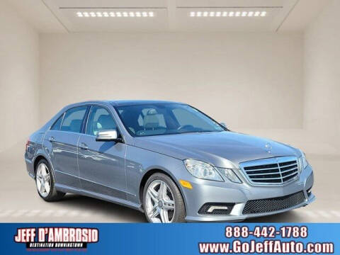 2011 Mercedes-Benz E-Class for sale at Jeff D'Ambrosio Auto Group in Downingtown PA