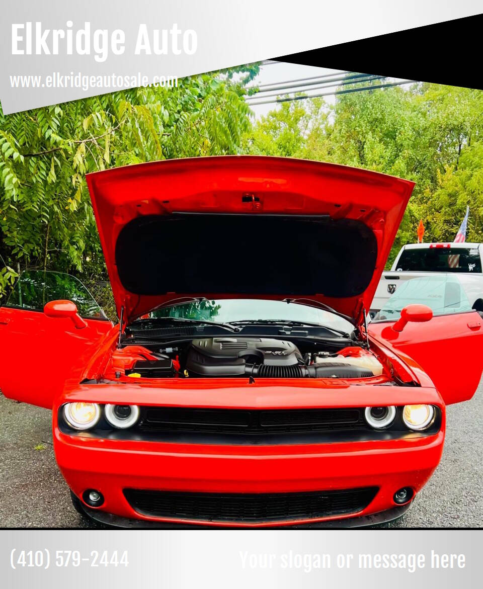 Orange 2017 Dodge Challenger SXT Plus SXT Plus 2dr Coupe 1