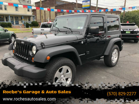 2007 Jeep Wrangler for sale at Roche's Garage & Auto Sales in Wilkes-Barre PA