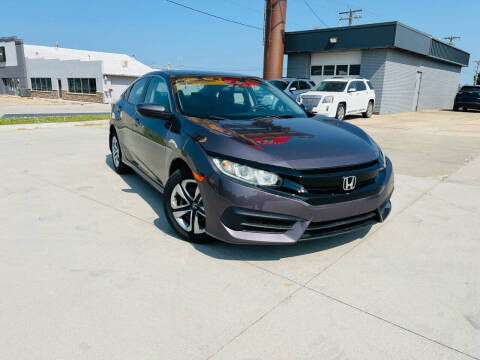 2016 Honda Civic for sale at GREENWOOD AUTO LLC in Lincoln NE