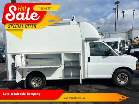 2018 GMC Savana for sale at Auto Wholesale Company in Santa Ana CA