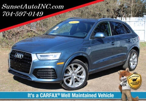 2016 Audi Q3 for sale at Sunset Auto in Charlotte NC