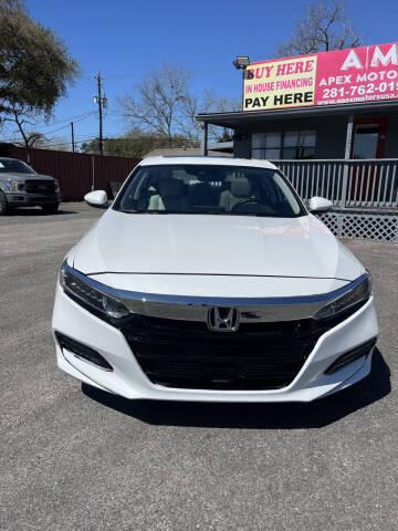 2020 Honda Accord for sale at Apex Motors in Rosenberg TX