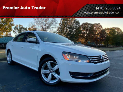 2013 Volkswagen Passat for sale at Premier Auto Trader in Alpharetta GA