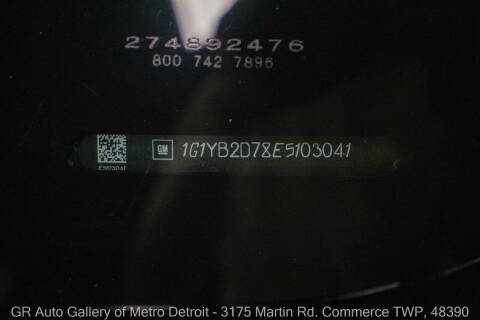 2014 Chevrolet Corvette Stingray