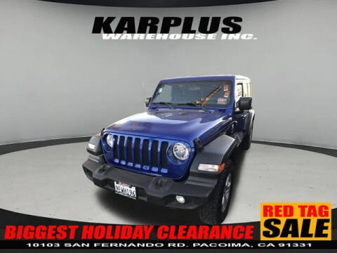 2019 Jeep Wrangler Unlimited for sale at Karplus Warehouse in Pacoima CA