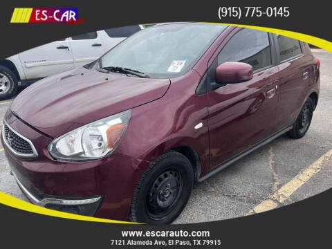 2018 Mitsubishi Mirage for sale at Escar Auto in El Paso TX