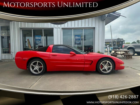 2003 Chevrolet Corvette for sale at Motorsports Unlimited in McAlester OK