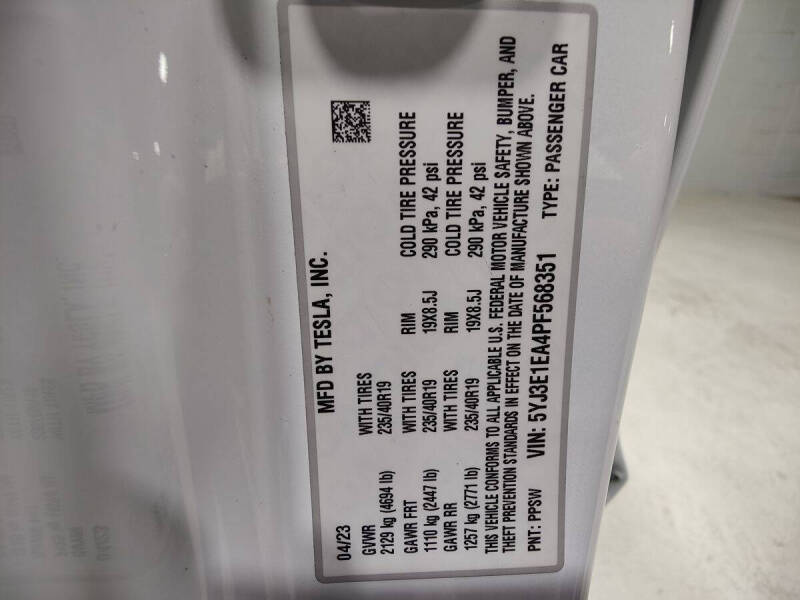 2023 Tesla Model 3