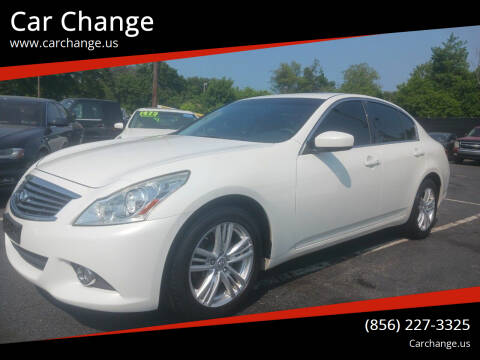 2013 Infiniti G37 Sedan for sale at Car Change in Sewell NJ
