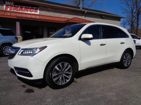 2016 Acura MDX for sale at SHORELINE SALES in Fruitport MI