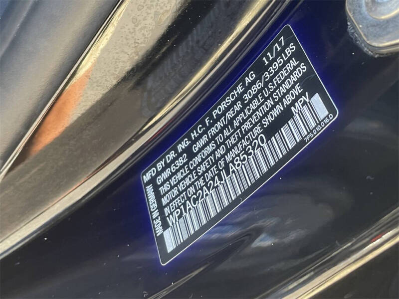 2018 Porsche Cayenne Turbo