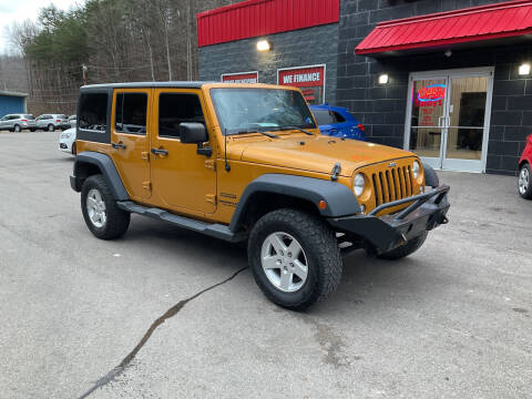 2014 Jeep Wrangler Unlimited for sale at Tommy's Auto Sales in Inez KY