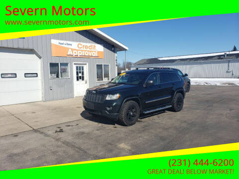 2012 Jeep Grand Cherokee for sale at Severn Motors in Cadillac MI