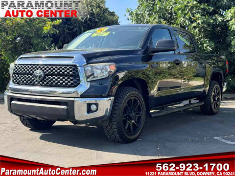 2020 Toyota Tundra for sale at PARAMOUNT AUTO CENTER in Downey CA