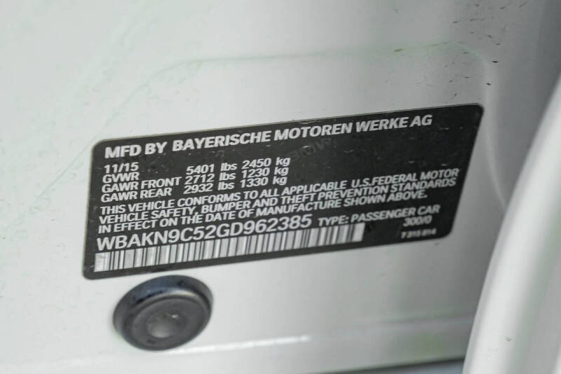 2016 BMW 5 Series 550i