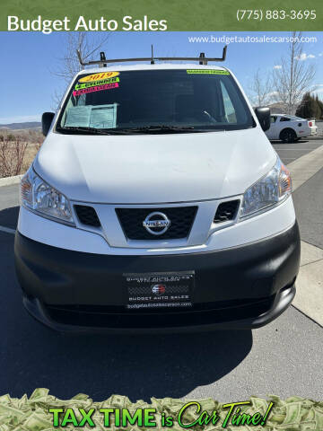 2019 Nissan NV200 for sale at Budget Auto Sales in Carson City NV