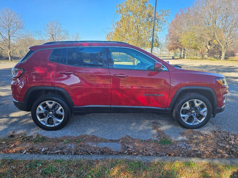 Used 2021 Jeep Compass Limited with VIN 3C4NJDCBXMT520335 for sale in Terre Haute, IN