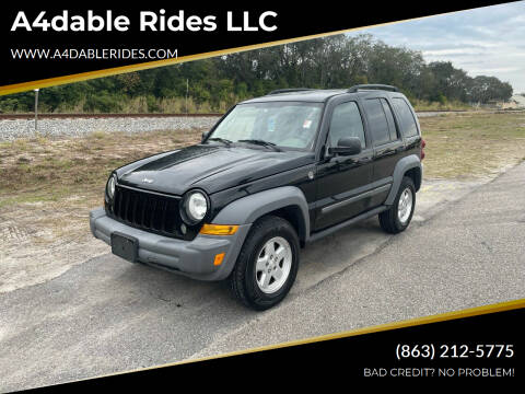2005 Jeep Liberty for sale at A4dable Rides LLC in Haines City FL