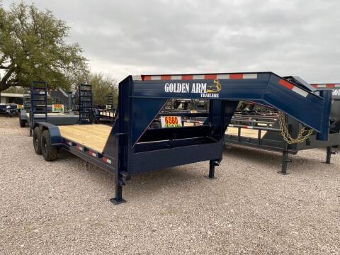 2024 GOLDEN ARM  - Low Boy GN Trailer - 83&quo for sale at LJD Sales in Lampasas TX