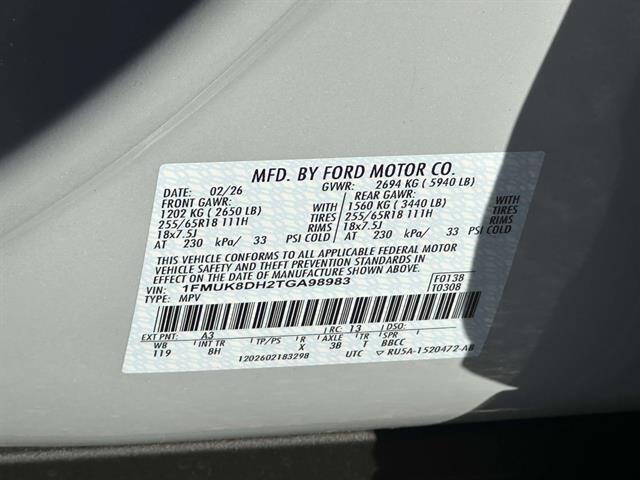 2026 Ford Explorer Active